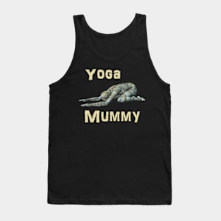 Yoga Mummy Child Pose Tank Top